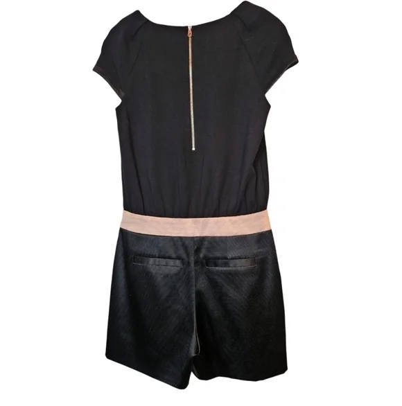 Ted Baker Siria Bow Playsuit Romper, TD Sz 4 - Picture 5 of 6